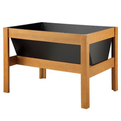 Image showing  880 lb. Wood Raised Bed Planter