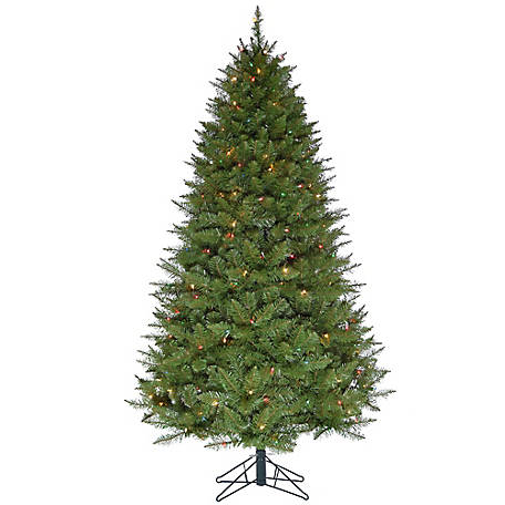 Red Shed 6 5 Ft Liberty Spruce Artificial Christmas Tree With 300 Multicolor Lights At Tractor Supply Co