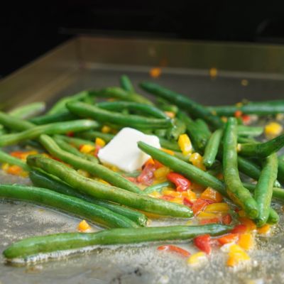 Image showing  5-Burner Propane Gas Grill with Window, Gray, With Side Burner