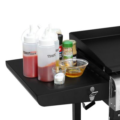 Image showing 5 th Royal Gourmet 4-Burner Portable Propane Gas Flat Top Grill and Griddle with Folding Legs, 606 sq. in., Black/Silver