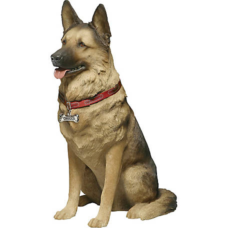 Sandicast Life Size Large German Shepherd Dog Sculpture, LS921 at Tractor  Supply Co.