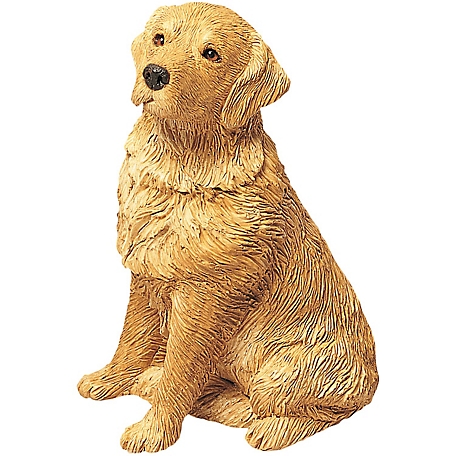 Sandicast Mid Size Golden Retriever Dog Sculpture