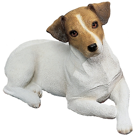 Sandicast Original Size Jack Russell Terrier Dog Sculpture
