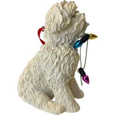 Image showing  Bichon Frise Dog Christmas Tree Ornament