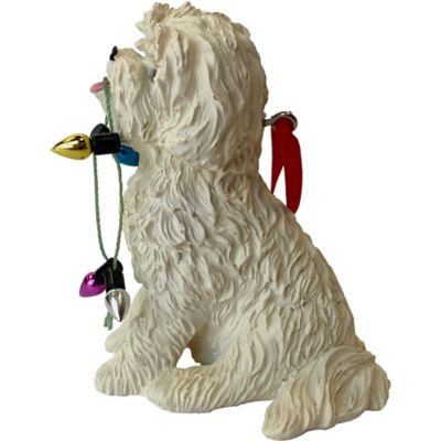 Image showing  Bichon Frise Dog Christmas Tree Ornament