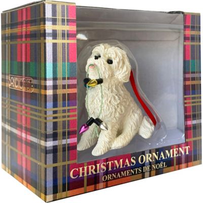 Image showing  Bichon Frise Dog Christmas Tree Ornament