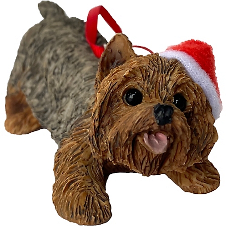 Sandicast Yorkshire Terrier Dog Christmas Tree Ornament