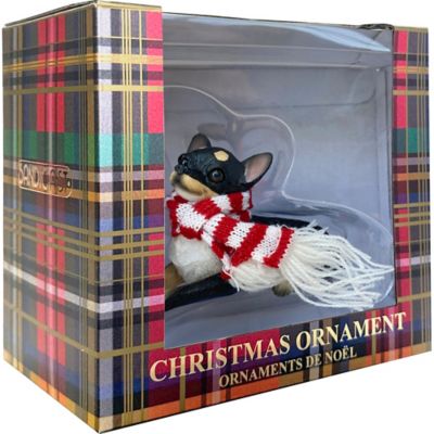 Image showing  Tri Chihuahua Dog Christmas Tree Ornament