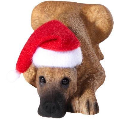 Sandicast Fawn Great Dane Dog Christmas Tree Ornament