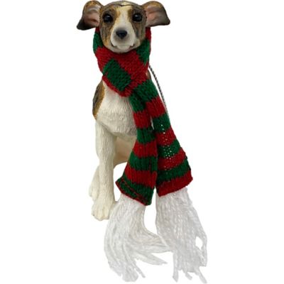Sandicast Greyhound Dog Christmas Tree Ornament