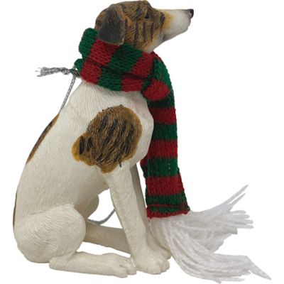 Image showing  Greyhound Dog Christmas Tree Ornament