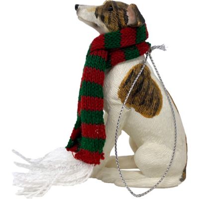 Image showing  Greyhound Dog Christmas Tree Ornament