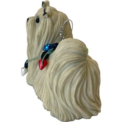 Image showing  Maltese Dog Christmas Tree Ornament