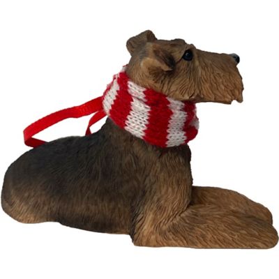Image showing  Airedale Terrier Dog Christmas Tree Ornament