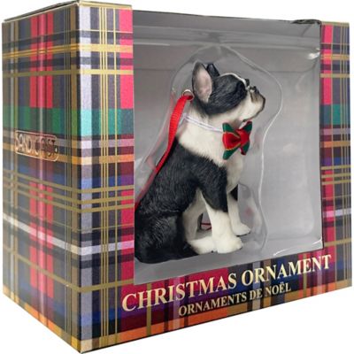 Image showing  Boston Terrier Dog Christmas Tree Ornament