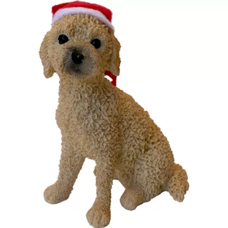 Sandicast Brown Labradoodle Dog Christmas Tree Ornament Christmas Ornaments & Tree Toppers