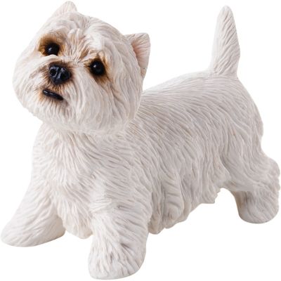 Size West White Terrier Dog Sculpture, SS22102 Tractor Supply Co.