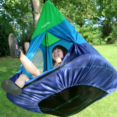 Image showing 5 th M&M's Outdoor Teepee Tent Swing, 250 lb. Capacity