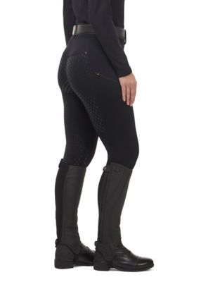 Image showing  Women's Power Stretch Fleece Full-Seat Pocket Riding Tights