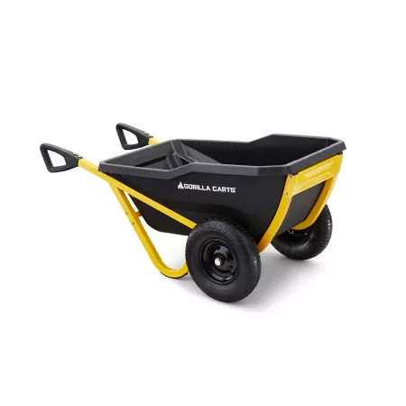 Gorilla Carts 10 cu Evolution Polyethylene Garden Cart 600 lb Capacity ft. Garden Carts