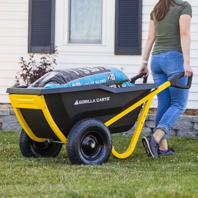 Image showing  10 cu. ft. 600 lb. Capacity Evolution Poly Yard Cart