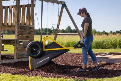 Image showing 5 th Gorilla Carts 10 cu. ft. 600 lb. Capacity Evolution Poly Yard Cart