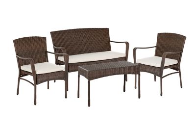 W Unlimited 4 pc. Leisure Collection Outdoor Garden Patio Furniture Set