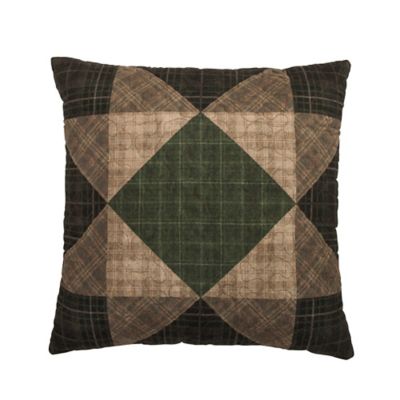 Donna Sharp Indoor Antique Pine Bedding Collection Throw Pillow