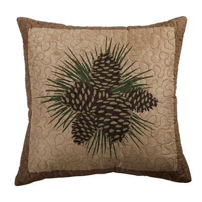 Donna Sharp Indoor Antique Pine Bedding Collection Throw Pillow