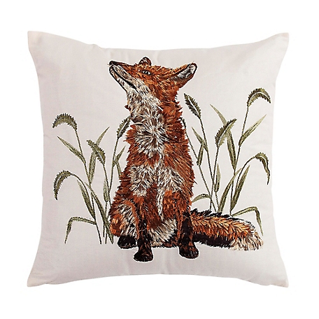 Donna Sharp Indoor Fox December Decorative Throw Pillow