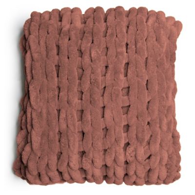 Donna Sharp Chenille Knitted Throw Blanket