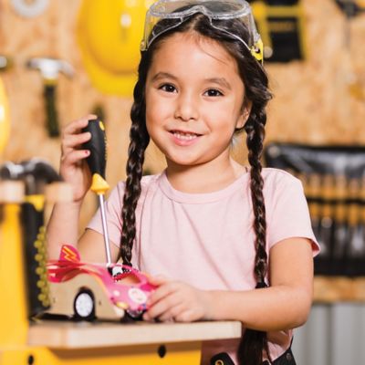 Image showing  Toolbox Toy Set with 5 Tools