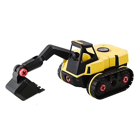 Stanley Jr. Take-a-Part Excavator Truck Toy Kit