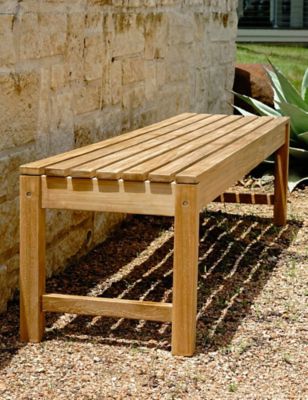 Beespoke Catalina Teak Outdoor Patio Bench 8008 205 At Tractor Supply Co