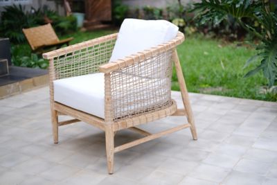 Beespoke Beverly Teak Outdoor Patio Lounge Chair