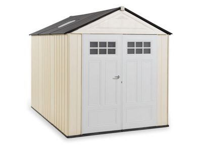 Rubbermaid 7 x 7 ftBig Max Steel Storage Shed, Beige - Walmart.com