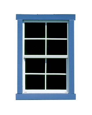 Shed Master 30 in. x 22 in. Large Aluminum Square Window