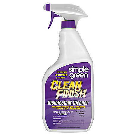 Green Clean Finish Disinfectant Cleaner, Extend A Finish Chandelier Cleaner 32oz