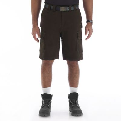 Smith's Workwear Men's Stretch Fit Mid-Rise Canvas Cargo Utility Shorts