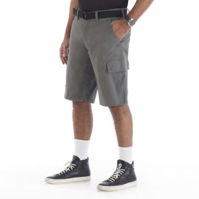 Image showing  Stretch Fit Mid-Rise Mini Ripstop Cargo Shorts