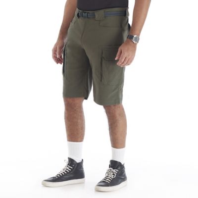 Image showing  Men's Belted Cargo Performance Shorts