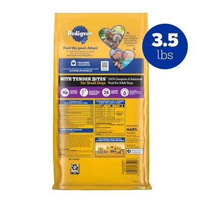 Image showing  Adult Small Breed Dry Dog Food, Chicken and Steak, 3.5 lb.