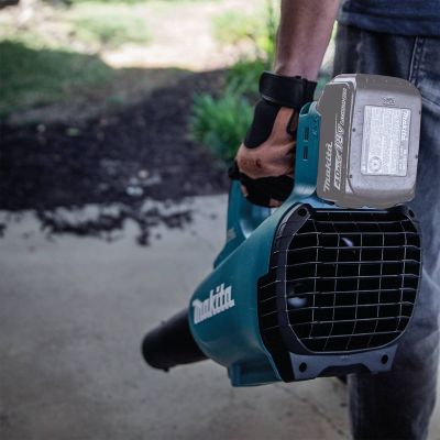 Image showing 10 th Makita LXT 116 MPH/459 CFM 18V Cordless Handheld Leaf Blower, Battery and Charger Not Included