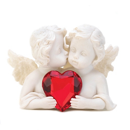 Design Imports Two in Love Cherub Figurine