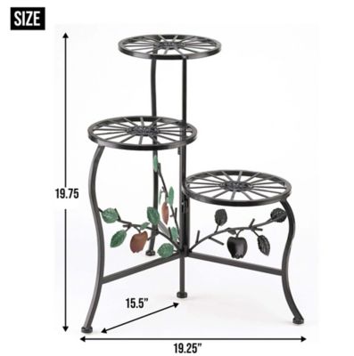 Image showing 7 th Zingz Home Country Apple Branch Plant Stand