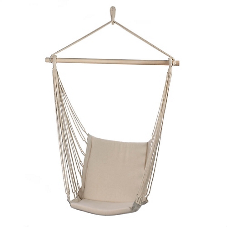 Design Imports Cotton Padded Swing Chair