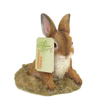 Image showing  Curious Bunny Garden Decor, 5.5 in. x 5.5 in. x 6.25 in., 0.8 lb.
