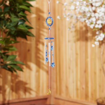 Image showing 6 th Zingz Home Celestial Wind Chimes, Metal, Acrylic