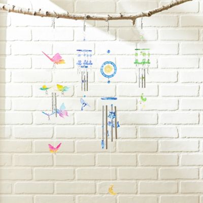 Image showing 7 th Zingz Home Celestial Wind Chimes, Metal, Acrylic