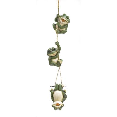 Zingz Home Frolicking Frogs Hanging Decoration, 4506008V